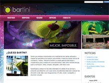 Tablet Screenshot of bartini.com.mx